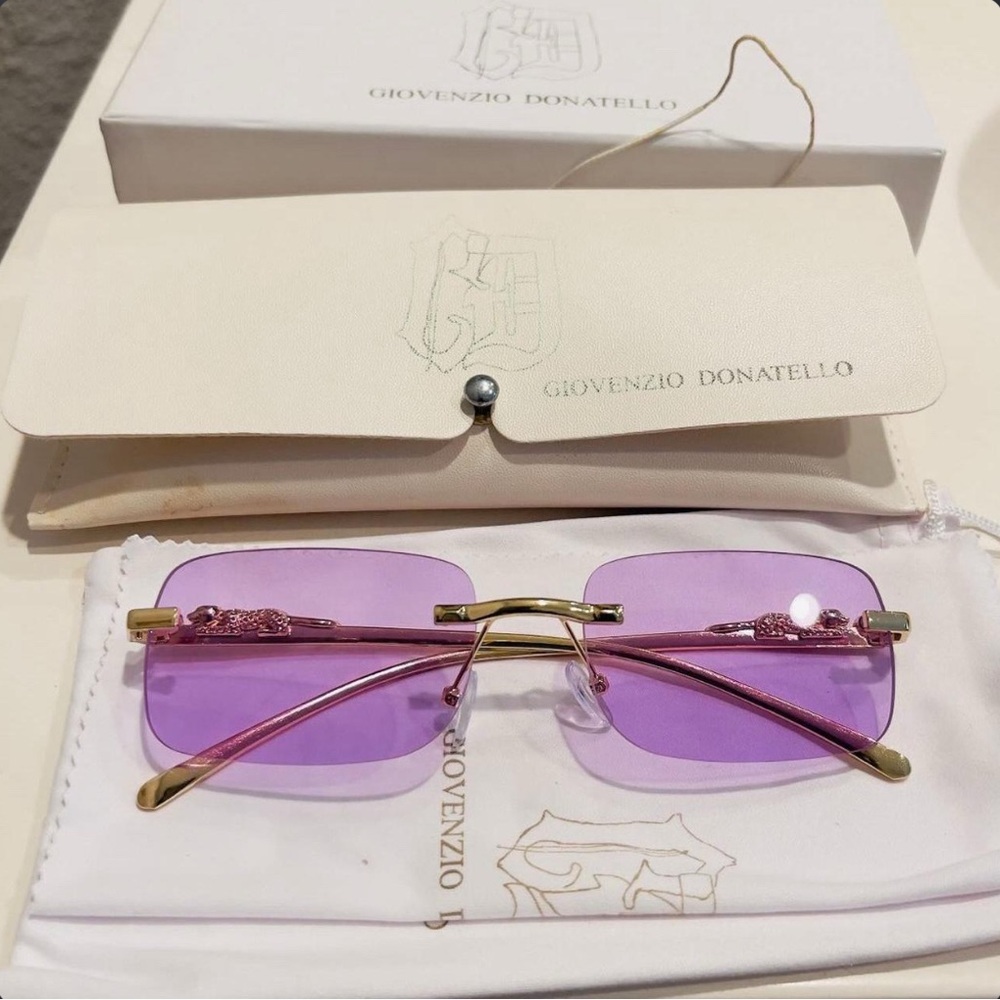 Panthère CT Purple Sunglasses